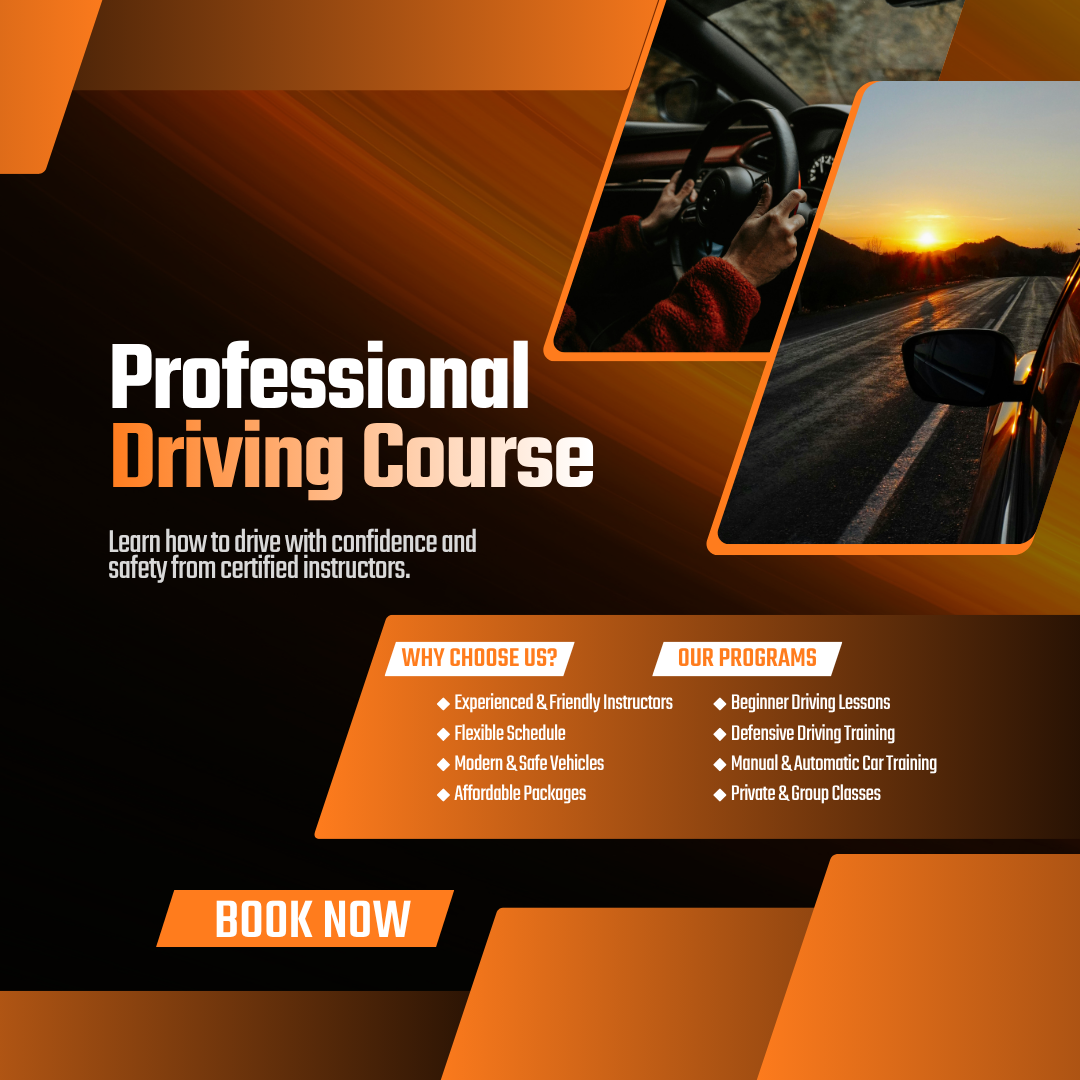 2 Hours-Driving Lessons & Road Test Training