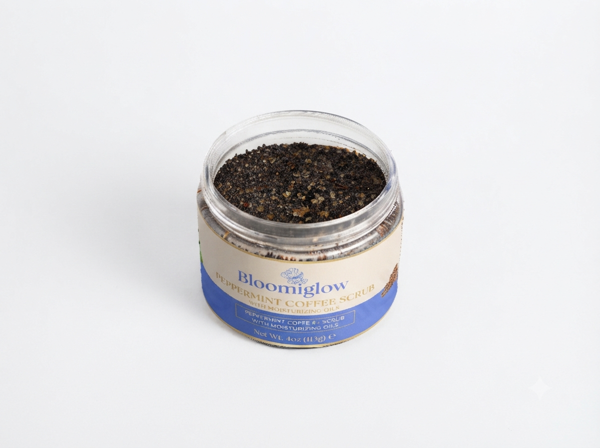 Peppermint Coffee Scrub & coffee body Polish - Image 2